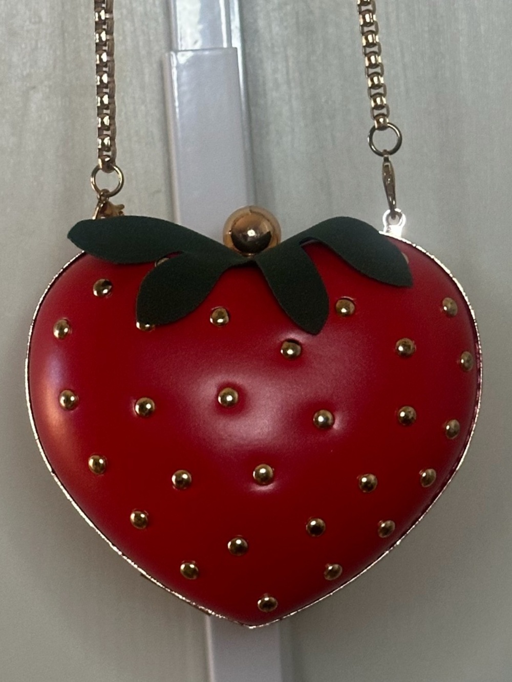 Strawberry Novelty Crossbody Bag - Picture 2 of 3
